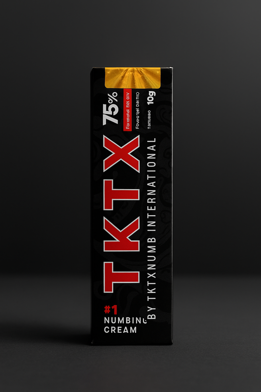 TKTX crema anestésica negra 75% para tatuajes – 1 unidad